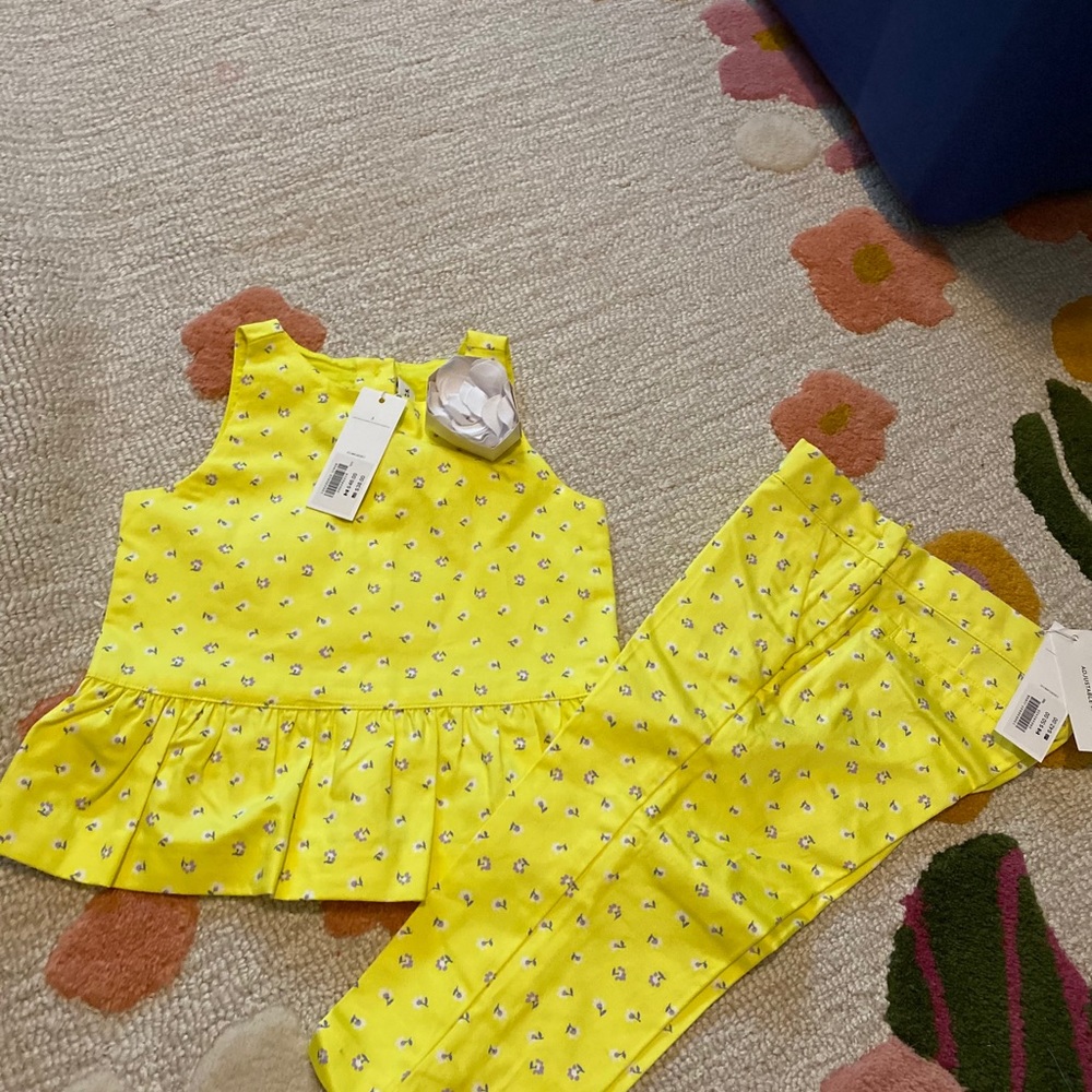 Janie and Jack girls Easter  outfit
